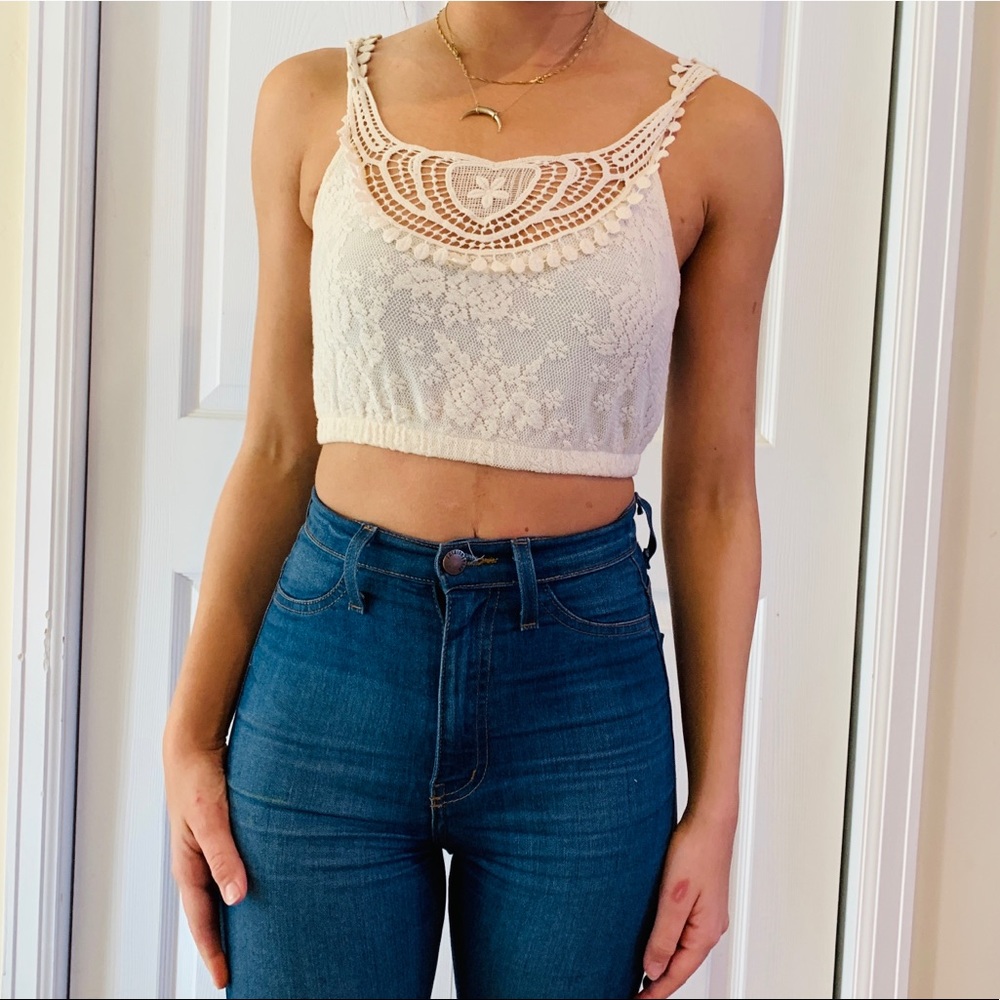 Cropped tank top